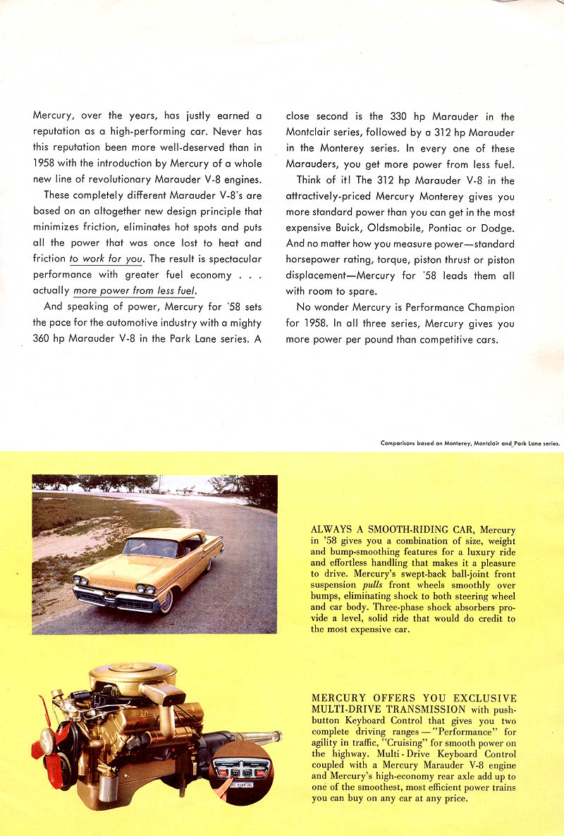 1958 Mercury Flyer Page 1